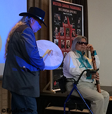 Eagle Child and Derrick Whiteskycloud