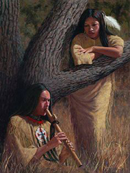 Love Flute courtship